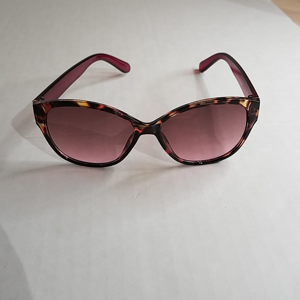 Raspberry glitter tortoise shell frames SG1 - Picture 1 of 6